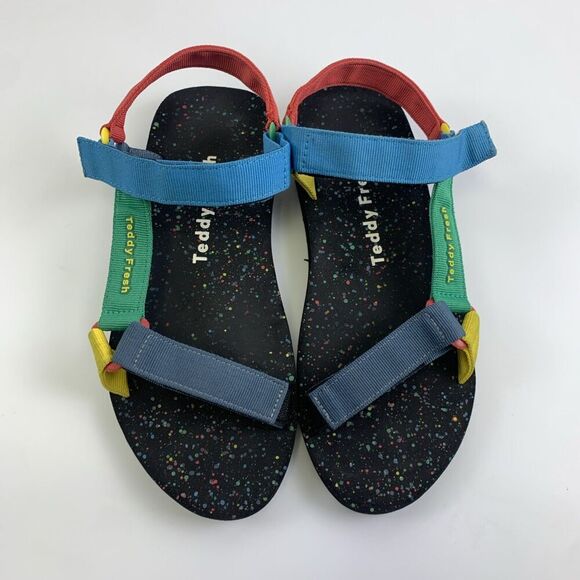 BOGO Teddy Fresh Combat Ready Warrior Sandal Multicolored Adjustable Strap M 11 - Picture 4 of 11